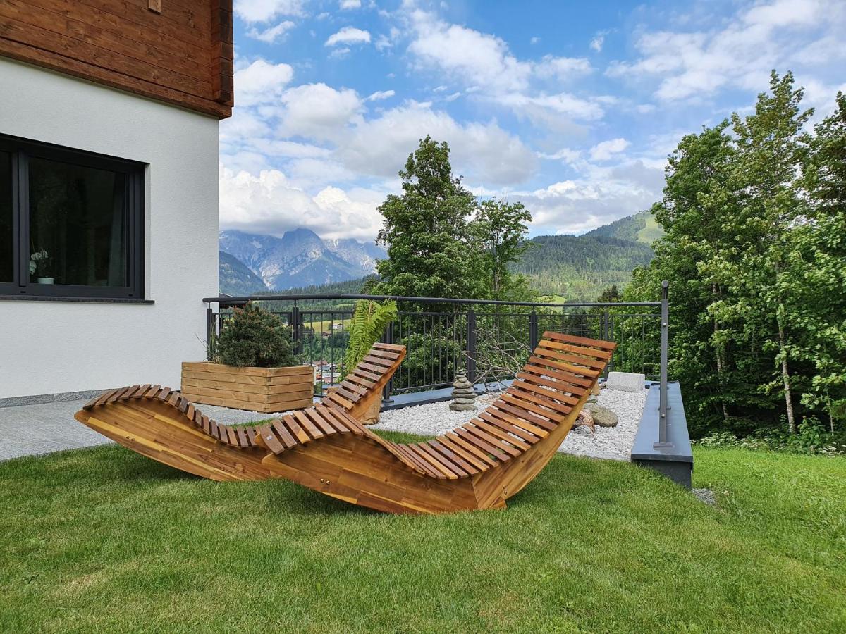 Zeitfrei Chalet Apartments Fieberbrunn Exterior foto