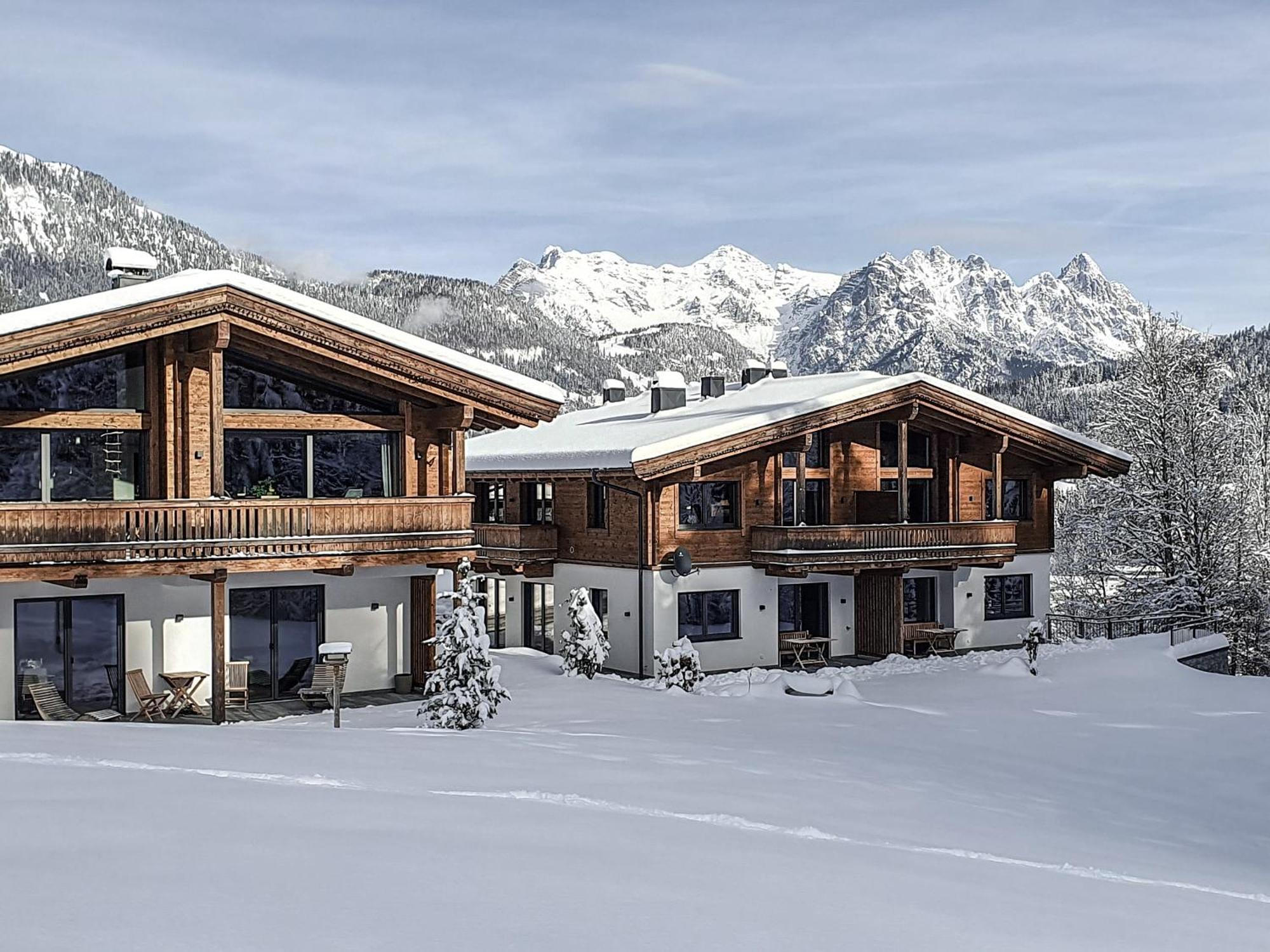 Zeitfrei Chalet Apartments Fieberbrunn Exterior foto